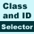 CSS Class and ID Selector