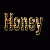 Make a Honey leather design text effect