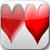 Create an animated heart strip