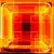 Fiery Squares Tunnel Style Abstract Background