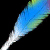 Colored Feather