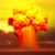 Cauliflower into a realistic mushroom cloud