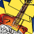 Guitar With Puzzle Effect.