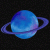 How to draw Blue Saturn planet with Rings in Galaxy using photoshop features.