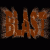 Make a sand blast text effect image