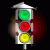 Create traffic signals lights using photoshop features